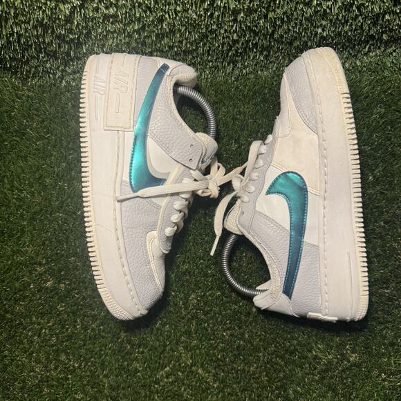 Size 7 - Nike Air Force 1 Shadow Bright Spruce W - Picture 3 of 7